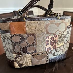 Coach Patchwork Tote